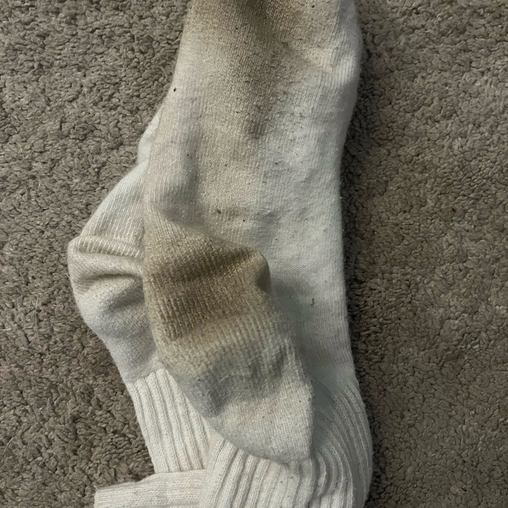 ENDING SOON Game worn 5 pairs men’s athletic socks large